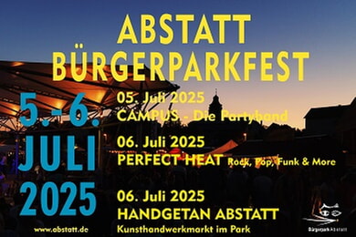 Bürgerparkfest & HANDGETAN Kunsthandwerkmarkt